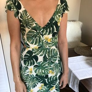 For Love + Lemons Palm Dress